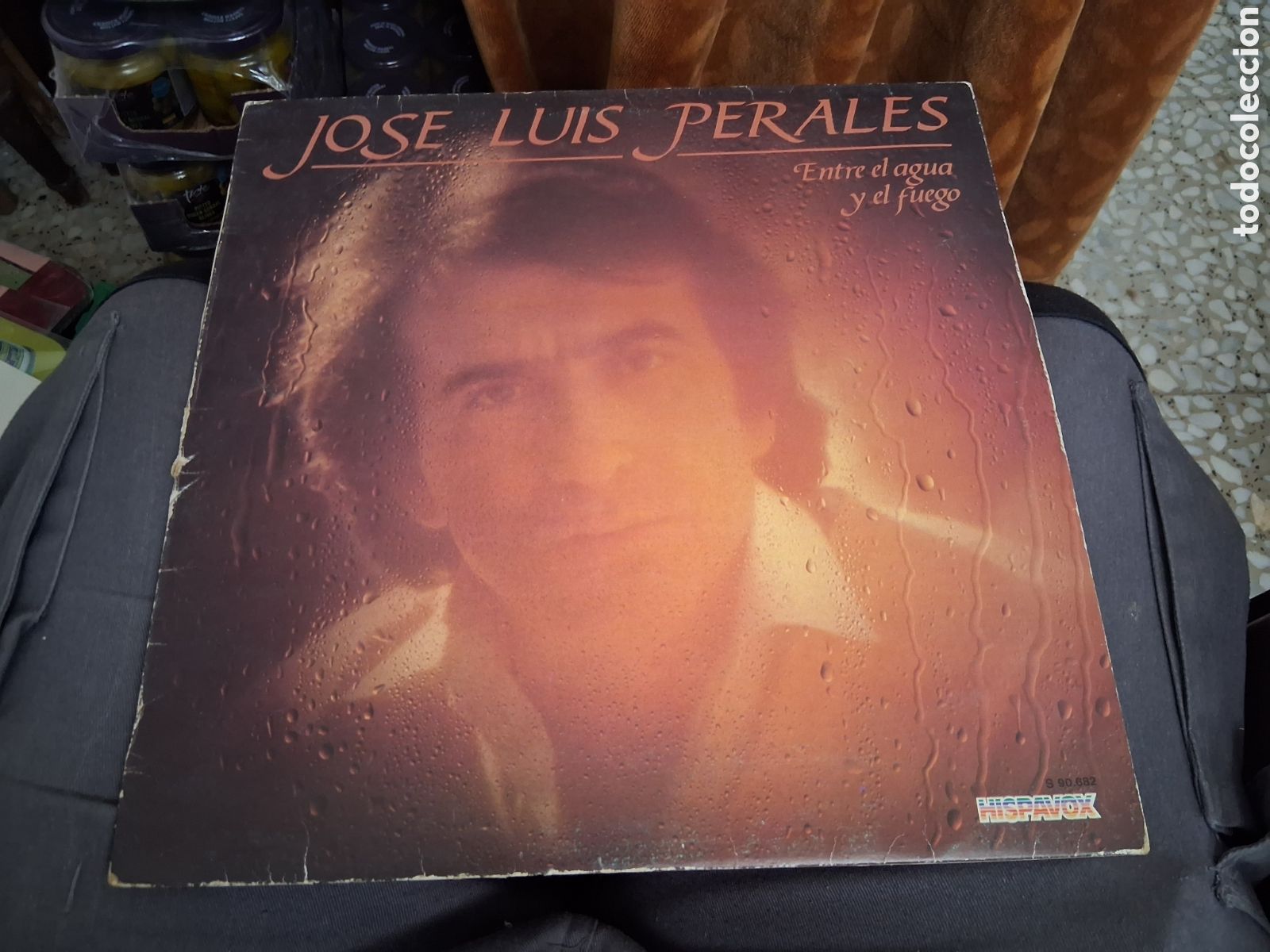 Discos de vinilo: Disco LP m&uacute;sica Jos&eacute; Luis Perales entre el agua y el fuego