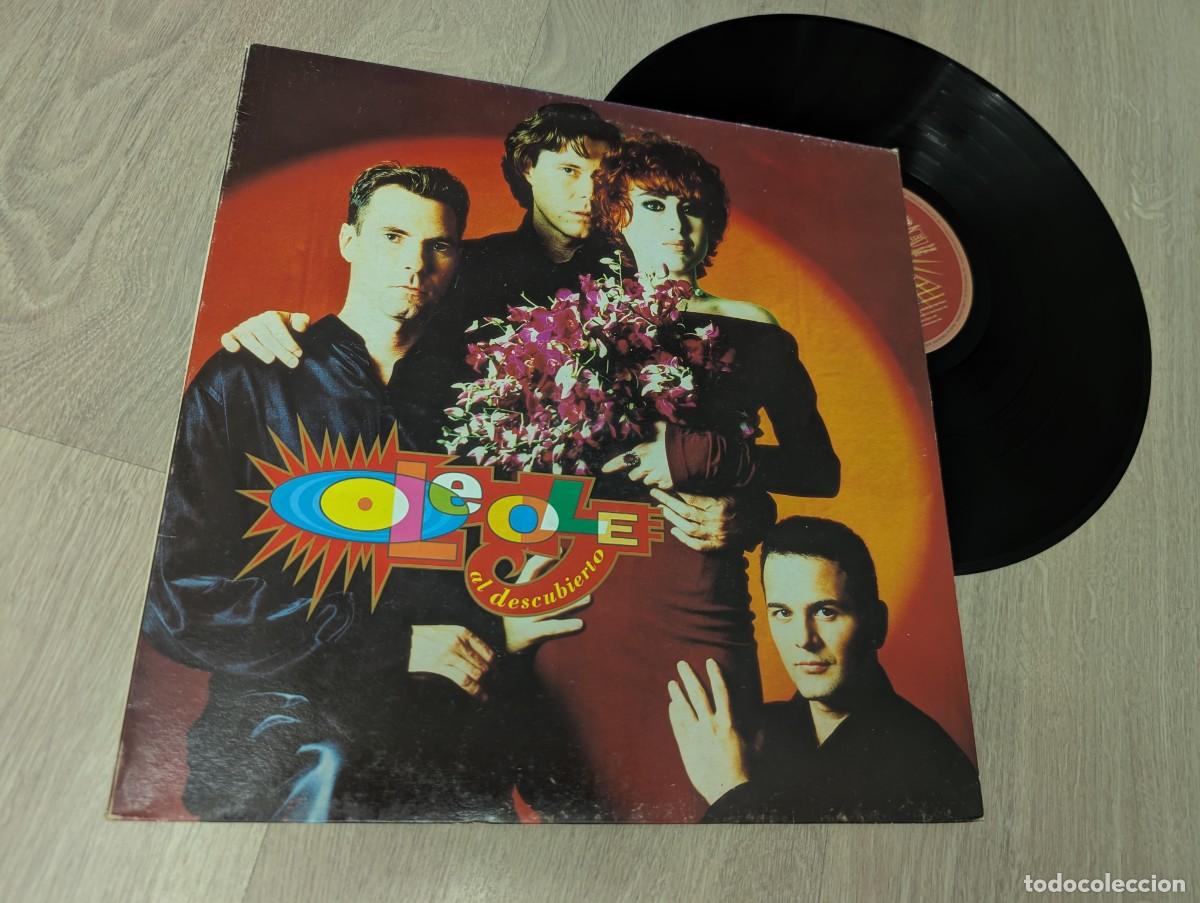 Discos de vinilo: OLE OLE - CON SONIA SANTANA - AL DESCUBIERTO ..LP DE 1992 - HISPAVOX - 11 TEMAS ..VOLABA YO .. ETC