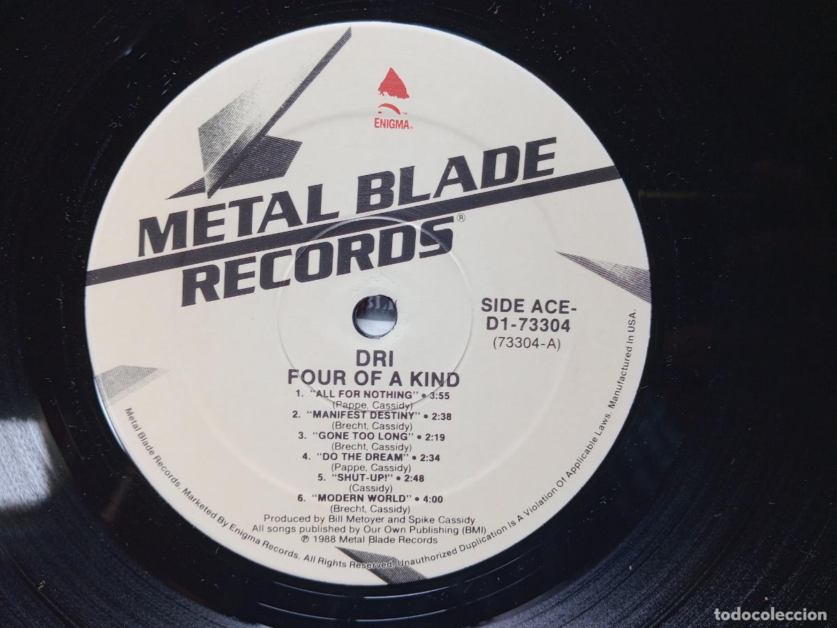 Discos de vinilo: D.R.I. - 4 of a kind - Foto 6