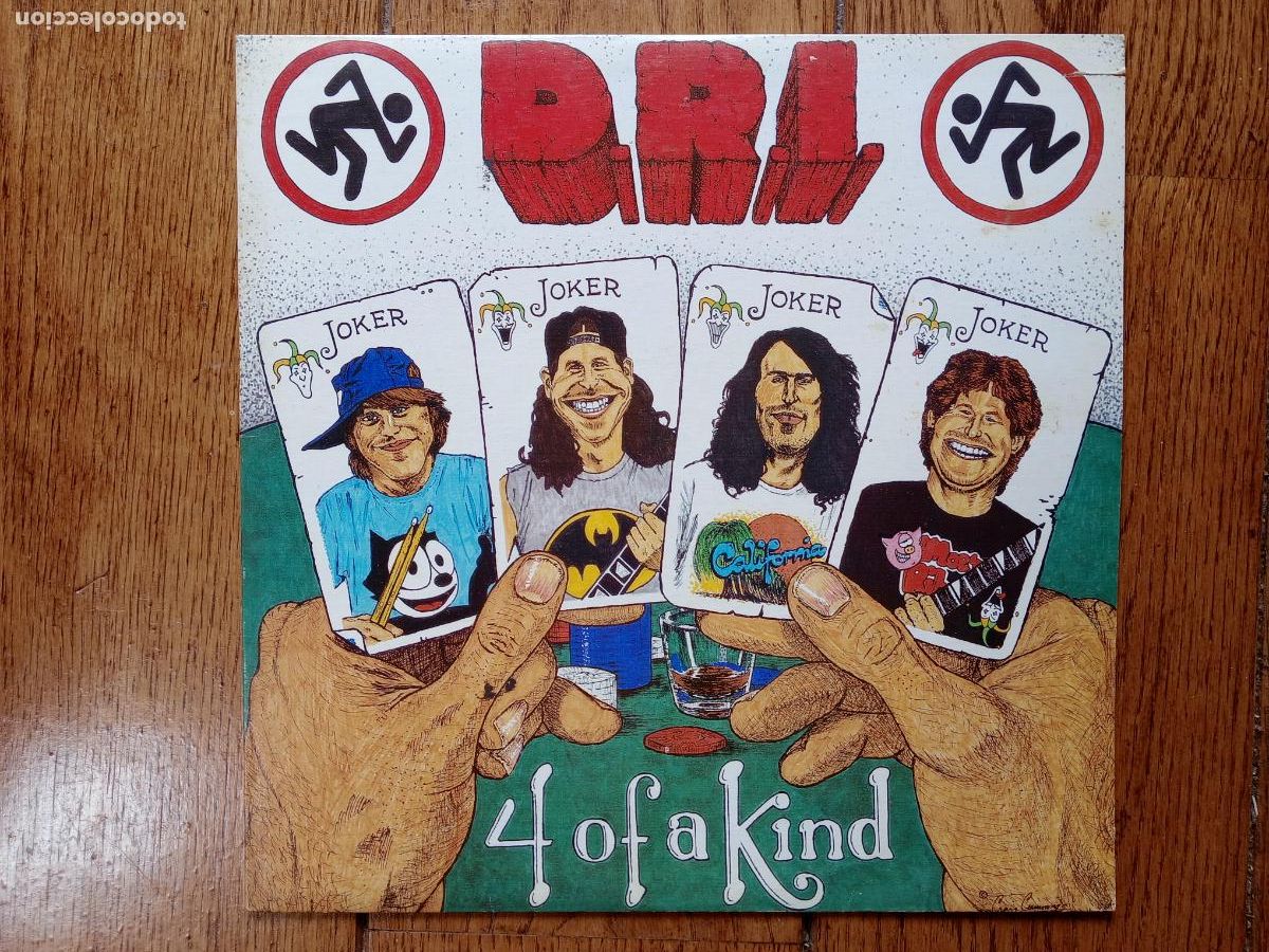 Discos de vinilo: D.R.I. - 4 of a kind - Foto 1
