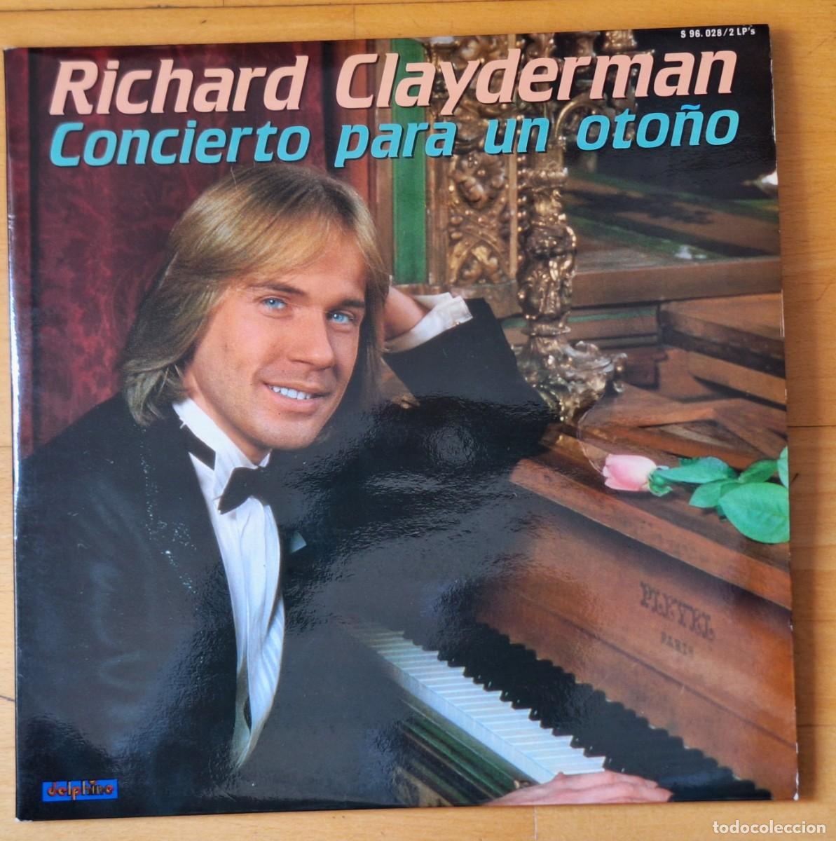 Discos de vinilo: RICHARD CLAYDERMAN - CONCIERTO PARA UN OTO&Ntilde;O - 2 DISCOS VINILO LP - HISPAVOX 1.981 - PERFECTO ESTADO