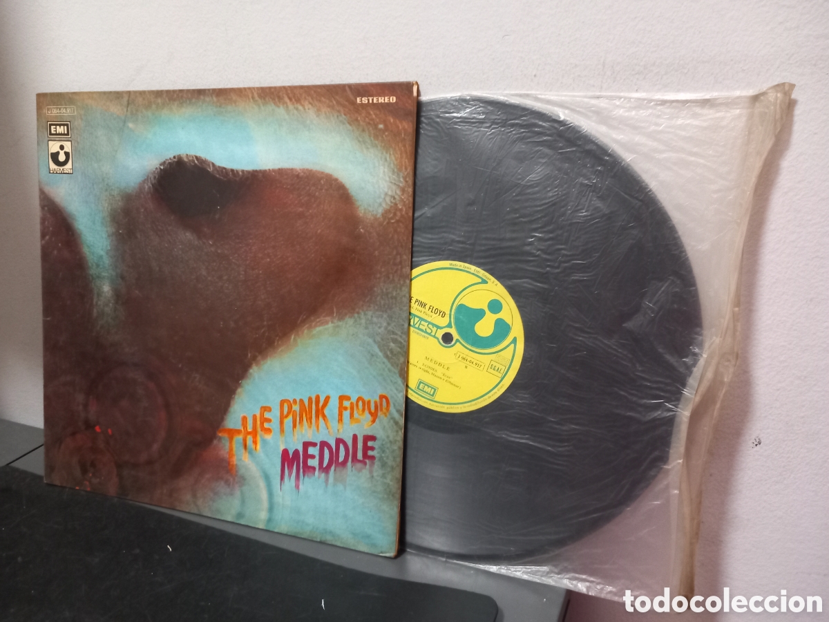 Discos de vinilo: ANTIGUO LP PINK FLOYD MEDDLE ORIGINAL