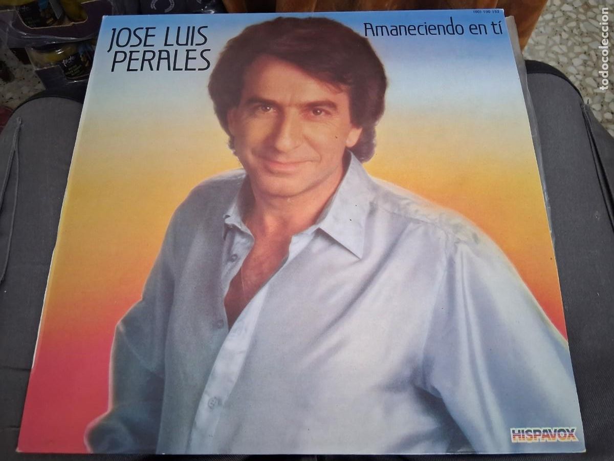 Discos de vinilo: Disco LP m&uacute;sica Jos&eacute; Luis Perales Amaneciendo en ti