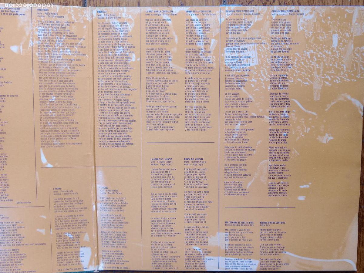 Discos de vinilo: Quilapayun -- umbral - Foto 3