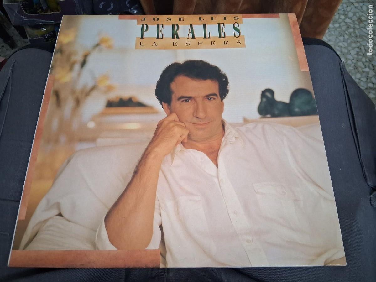 Discos de vinilo: Disco LP m&uacute;sica Jos&eacute; Luis Perales La espera