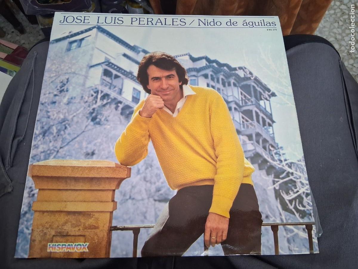 Discos de vinilo: Disco LP m&uacute;sica Jos&eacute; Luis Perales nido de &aacute;guilas
