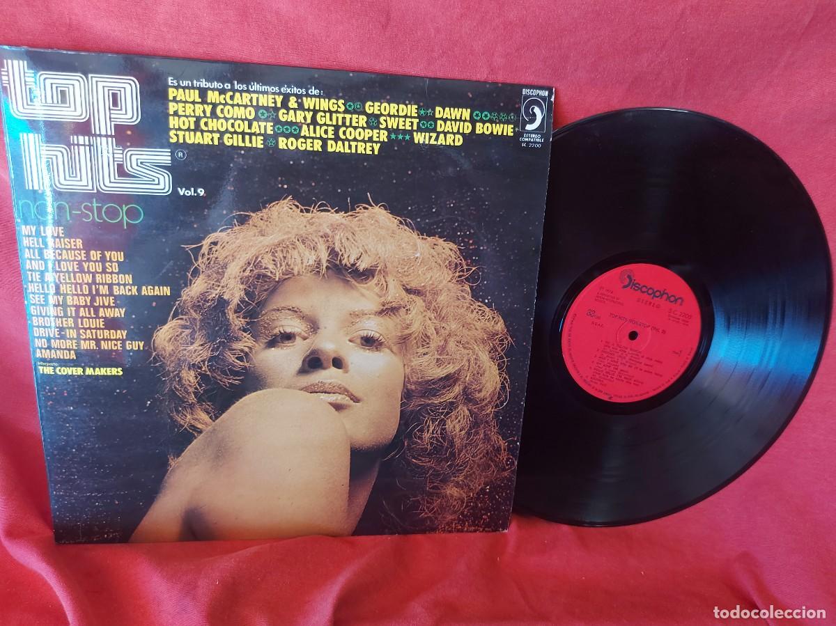 Discos de vinilo: LP, TOP - HITS NONSTOP VOL.9 --1973 ( PEDIDOS M&Iacute;NIMOS 10 &euro; ) CAJA N.&ordm; 6 - LP