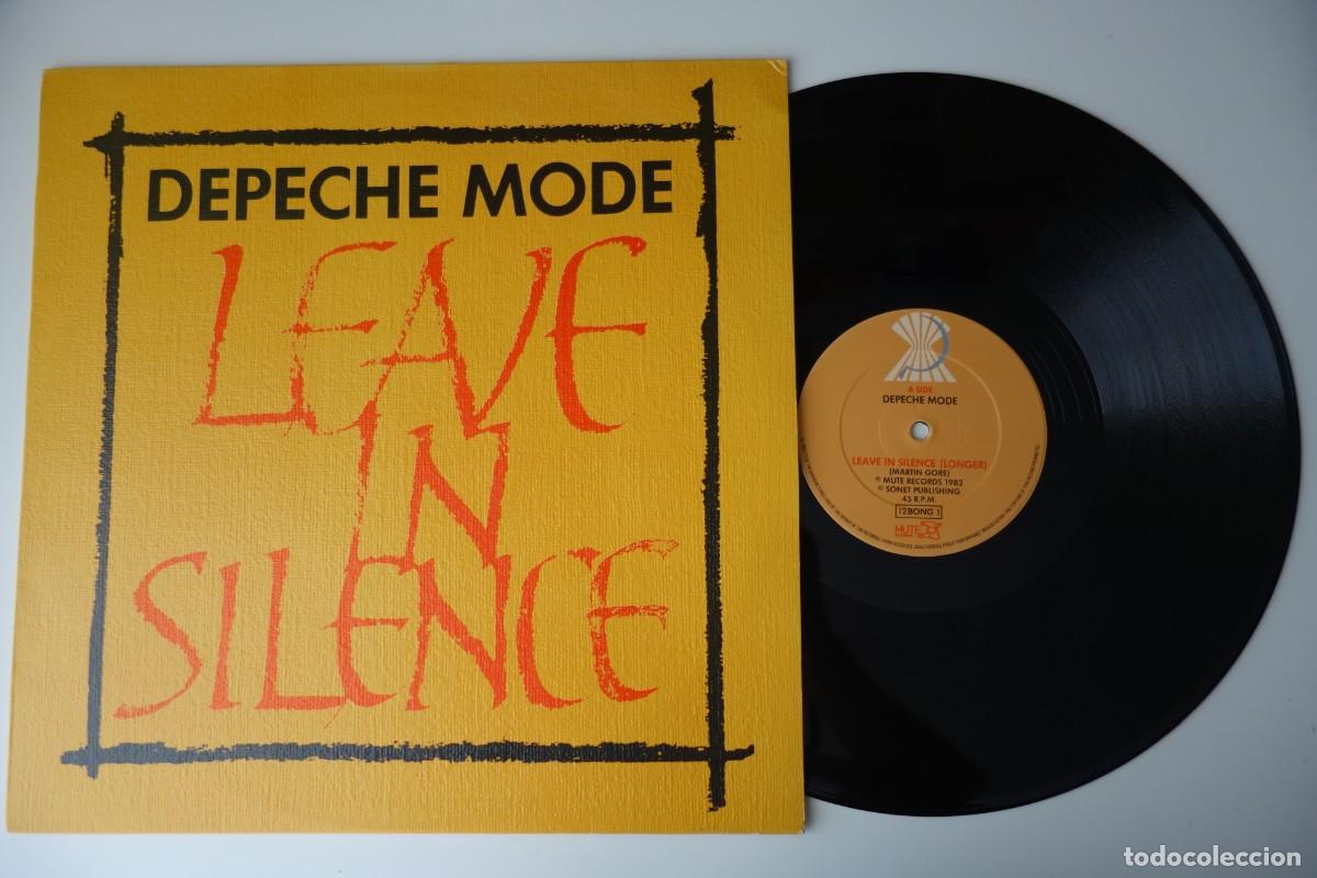 Discos de vinilo: DEPECHE MODE: Leave In Silence. MAXI VINILO 12&rdquo; ORIGINAL UK 1982. EXCELENTE ESTADO