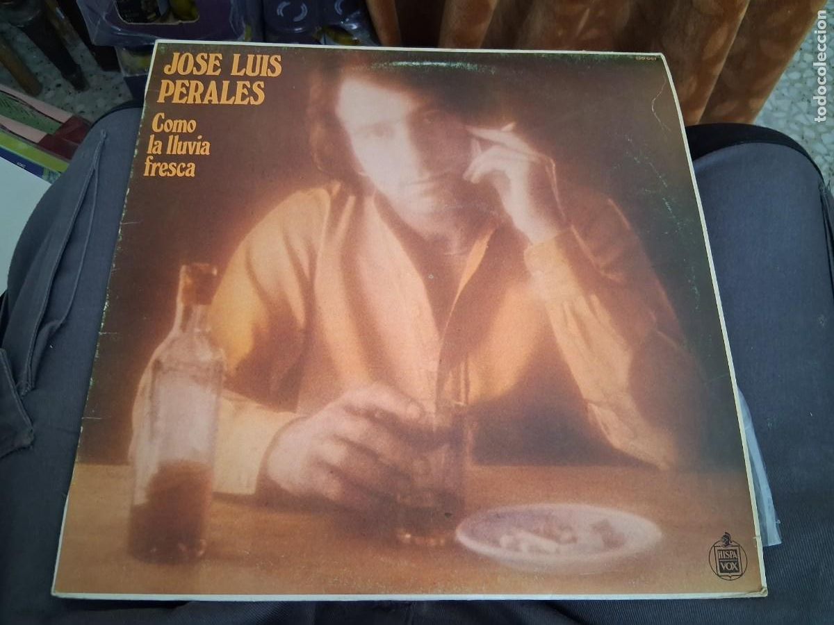 Discos de vinilo: Disco LP m&uacute;sica Jos&eacute; Luis Perales Como la lluvia fresca