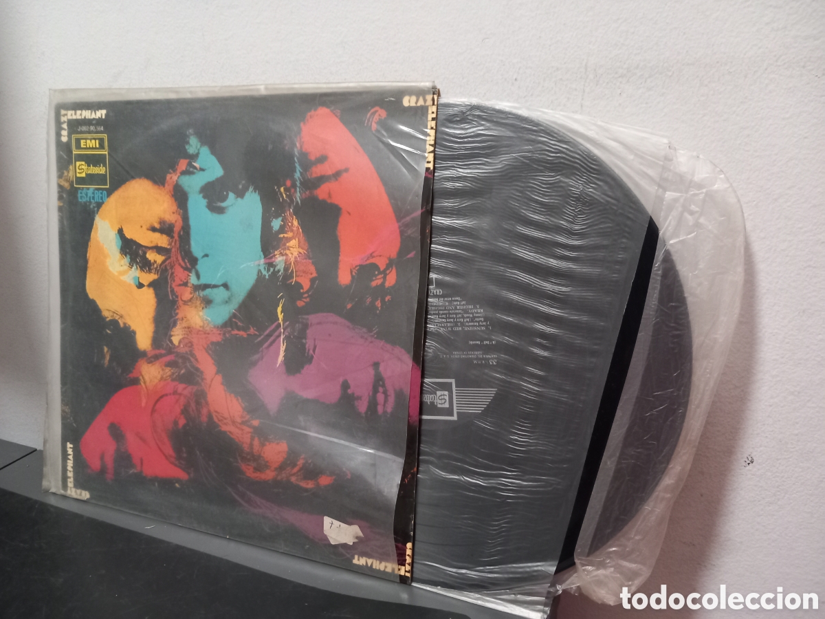 Discos de vinilo: ANTIGUO LP CRAZY ELEPHANT ORIGINAL