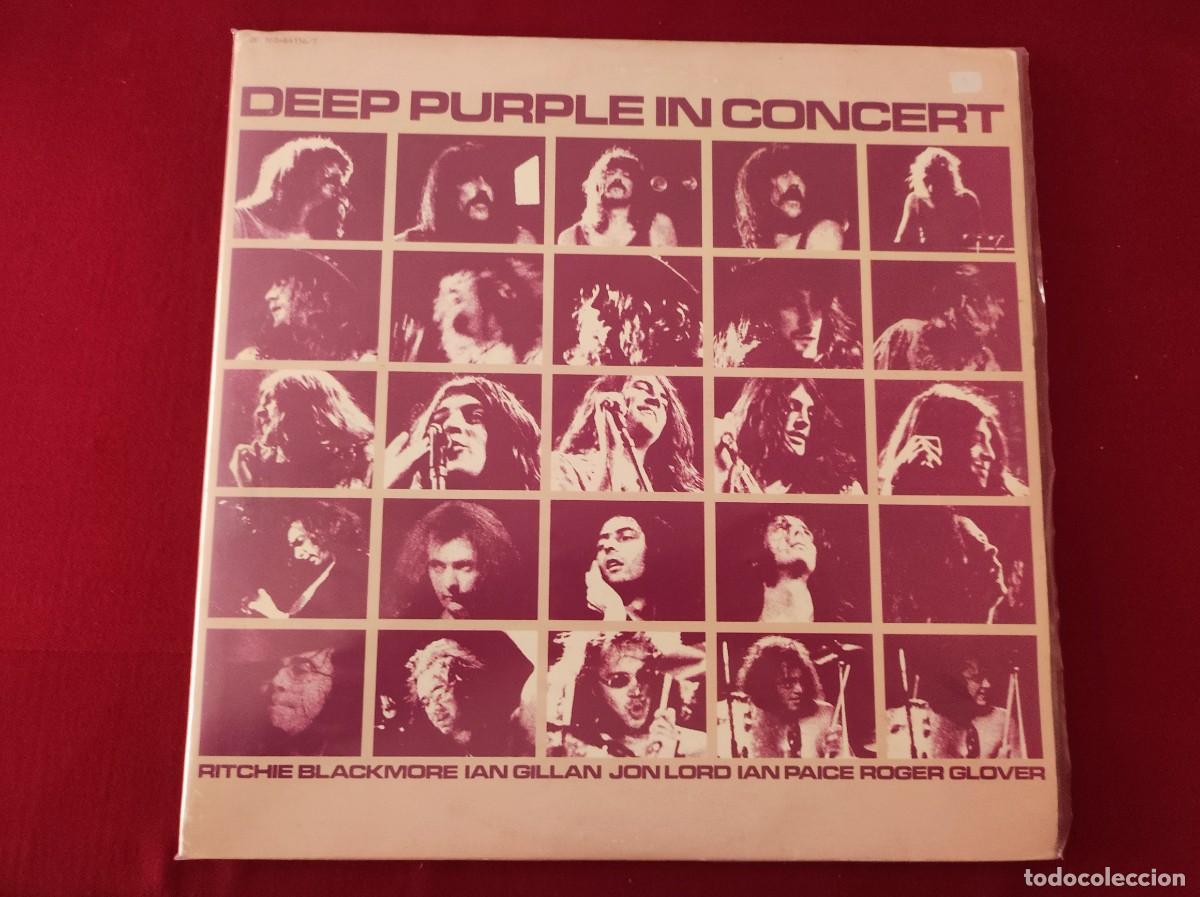 Discos de vinilo: Vinilo 2xLP Deep Purple - In Concert (1980, Francia, Harvest 2C 168-64156/7)