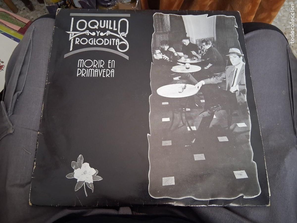 Discos de vinil: Disco LP vinilo musica Loquillo y los trogloditas Morir en primavera