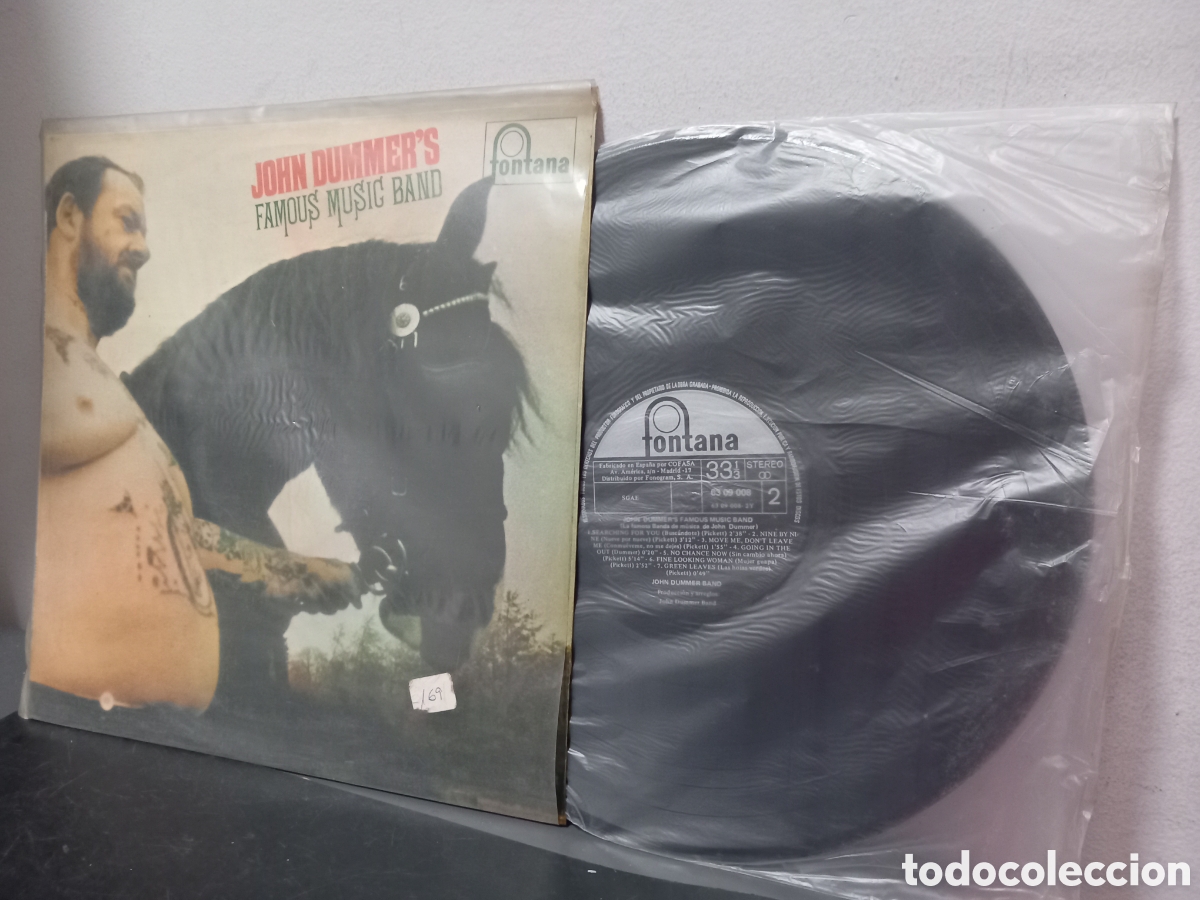 Discos de vinilo: ANTIGUO LP JOHN DUMMER'S FAMOUS MUSIC BAND ORIGINAL