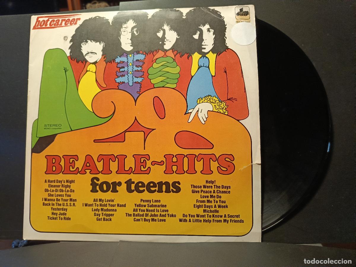 Discos de vinilo: BEATLES COVER - JOHN HAMILTON BAND BEATLES HITS FOR TEENS LP ESPA&Ntilde;A 1270 PDELUXE