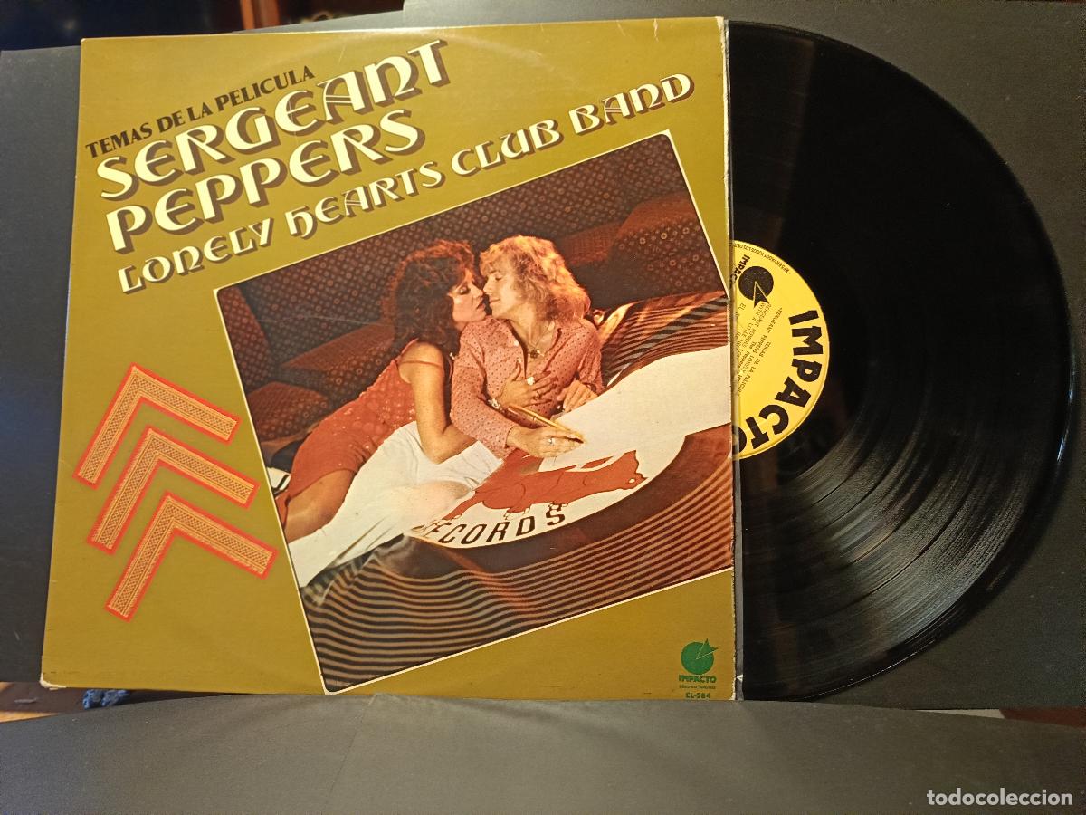 Discos de vinilo: BEATLES COVER - THE PEPPERS SERGEANT PEPPERS LONELY &hellip; LP ESPA&Ntilde;A 1978 PDELUXE