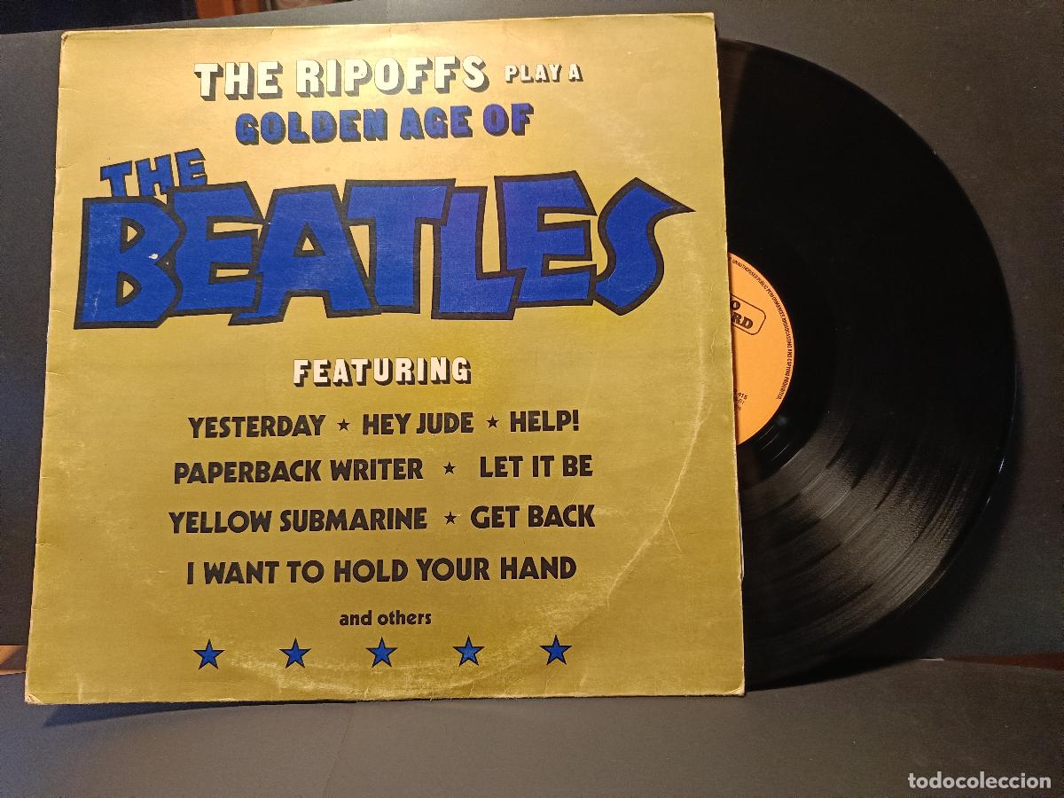 Discos de vinilo: BEATLES COVER - THE RIPOFFS GOLDEN AGE OF THE BEATLES LP UK 1976 PDELUXE