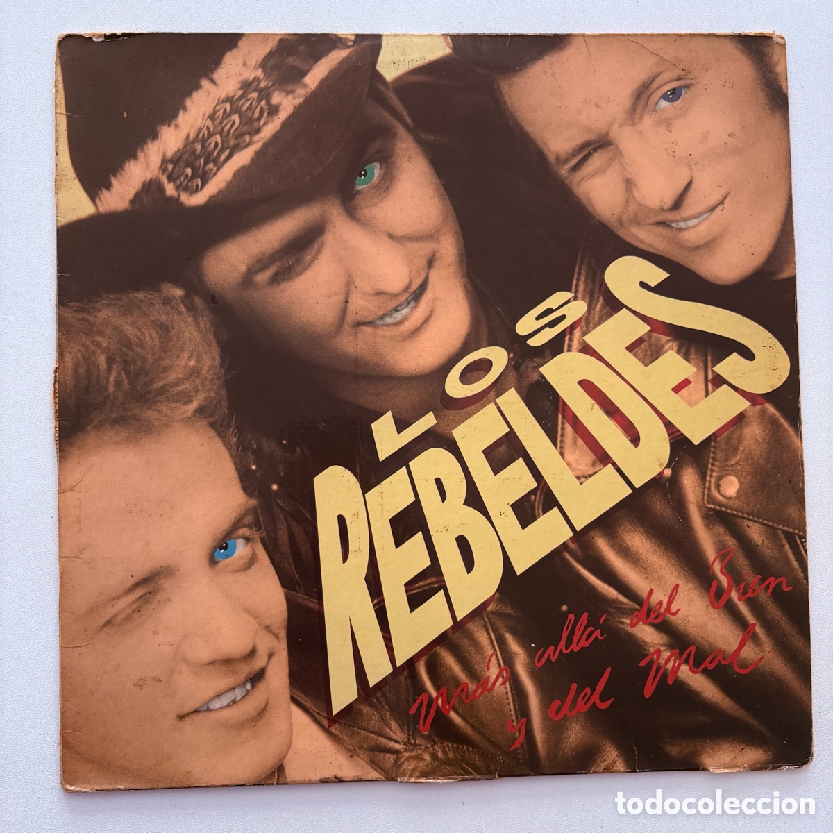 Discos de vinilo: lp Los Rebeldes &ndash; M&aacute;s All&aacute; Del Bien Y Del Mal edicion espa&ntilde;ola de 1988