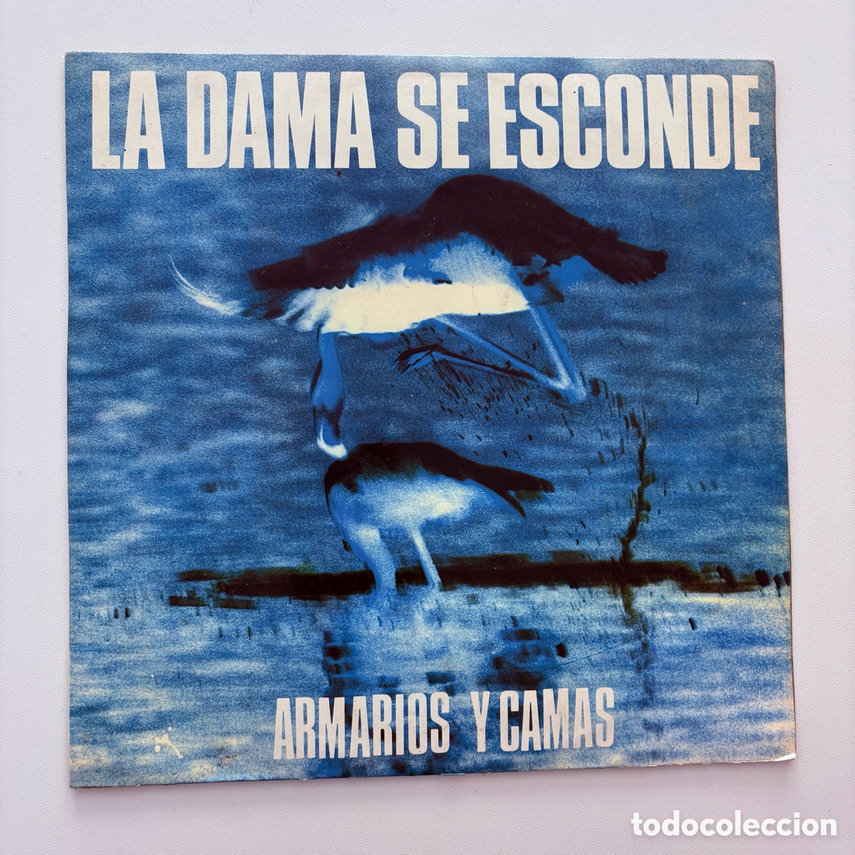 Discos de vinilo: lp La Dama Se Esconde &ndash; Armarios Y Camas edicion espa&ntilde;ola de 1986