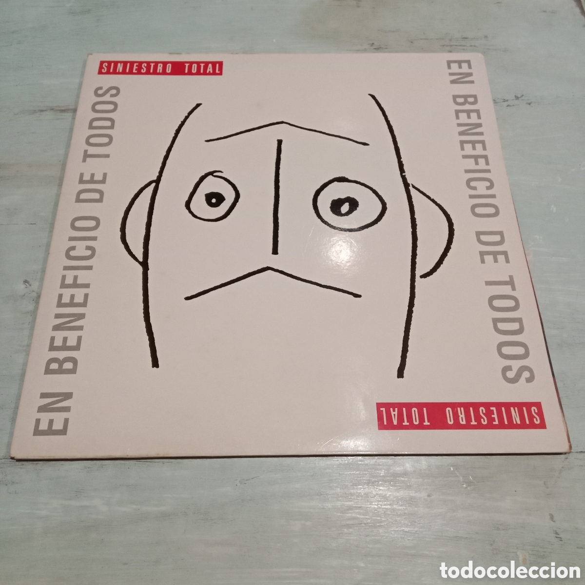 Discos de vinilo: SINIESTRO TOTAL - EN BENEFICIO DE TODOS - LP GATEFOLD + SINGLE 7&rdquo;
