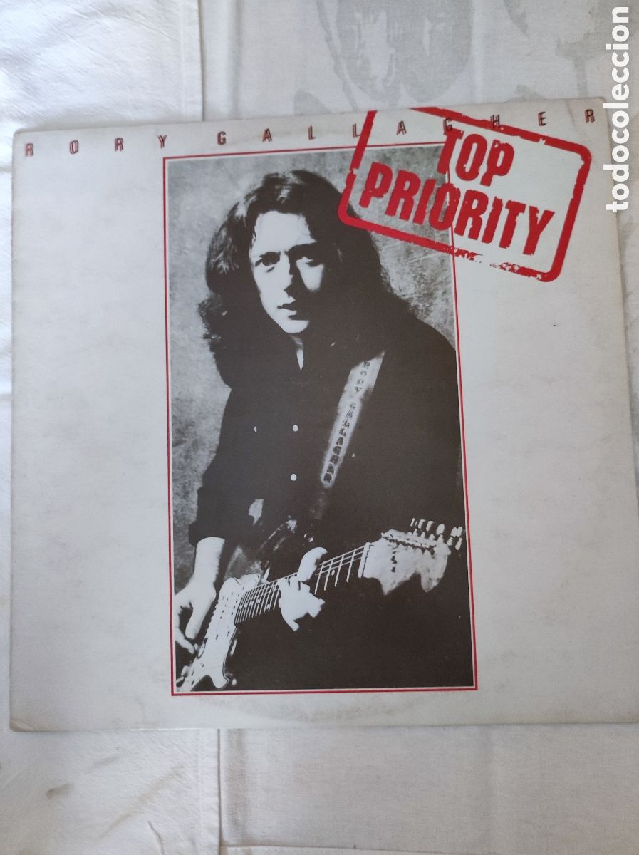 Discos de vinilo: RORY GALLAGHER - TOP PRIORITY