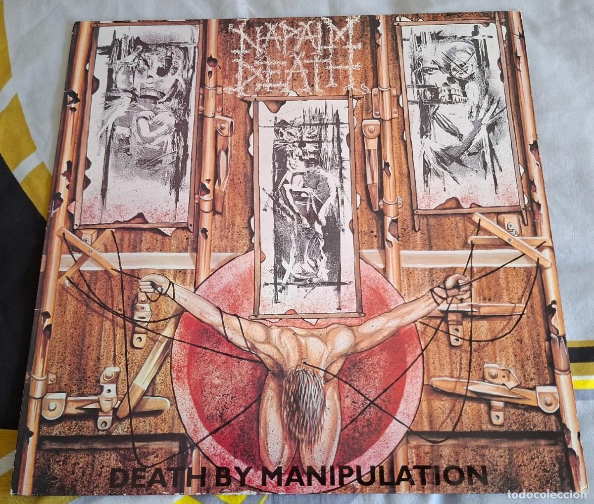 Discos de vinilo: Napalm Death Death By Manipulation Vinilo Lp