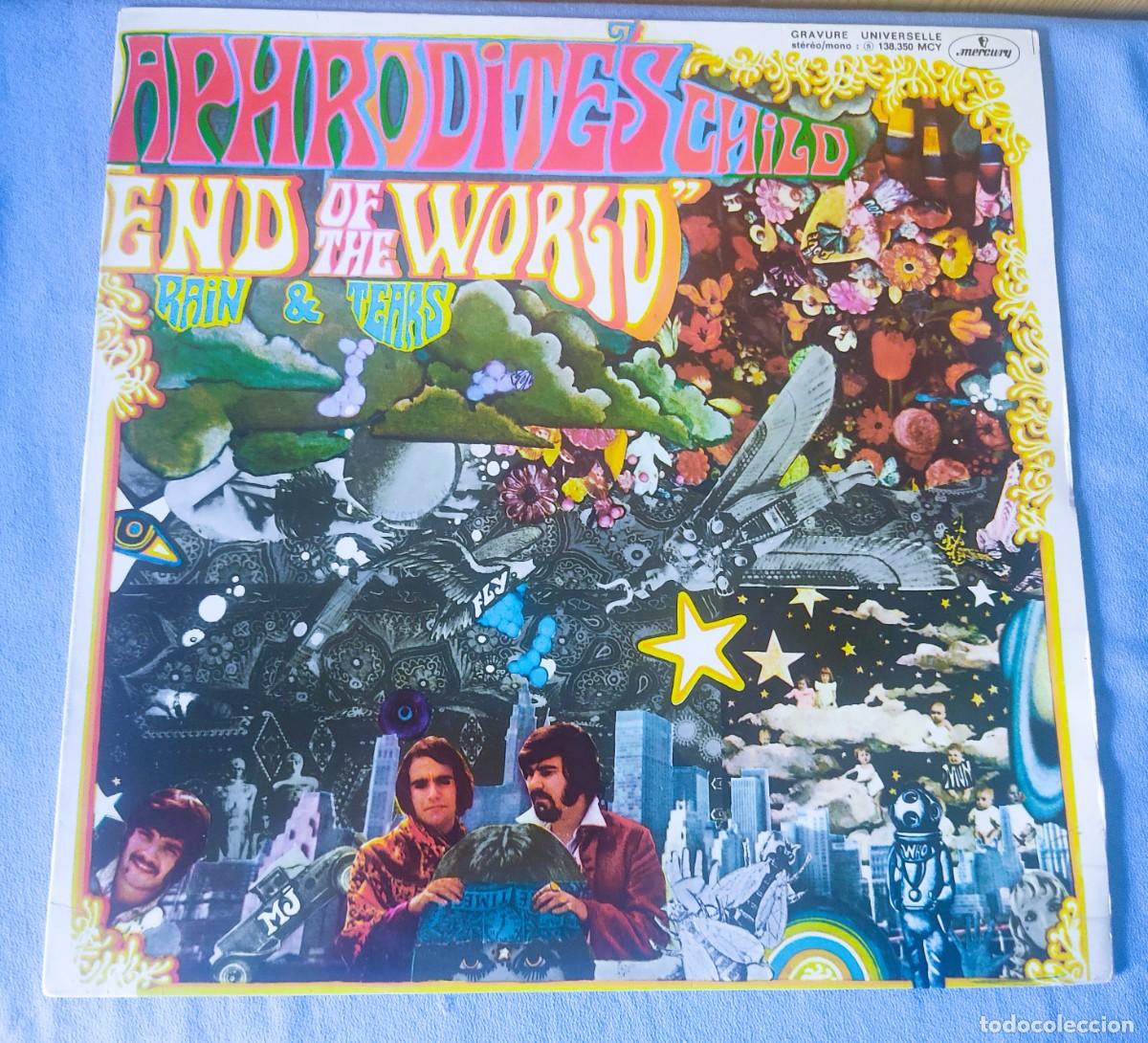 Discos de vinilo: DISCO LP APHRODITES CHILD END OF THE WORLD RAIN & TEARS