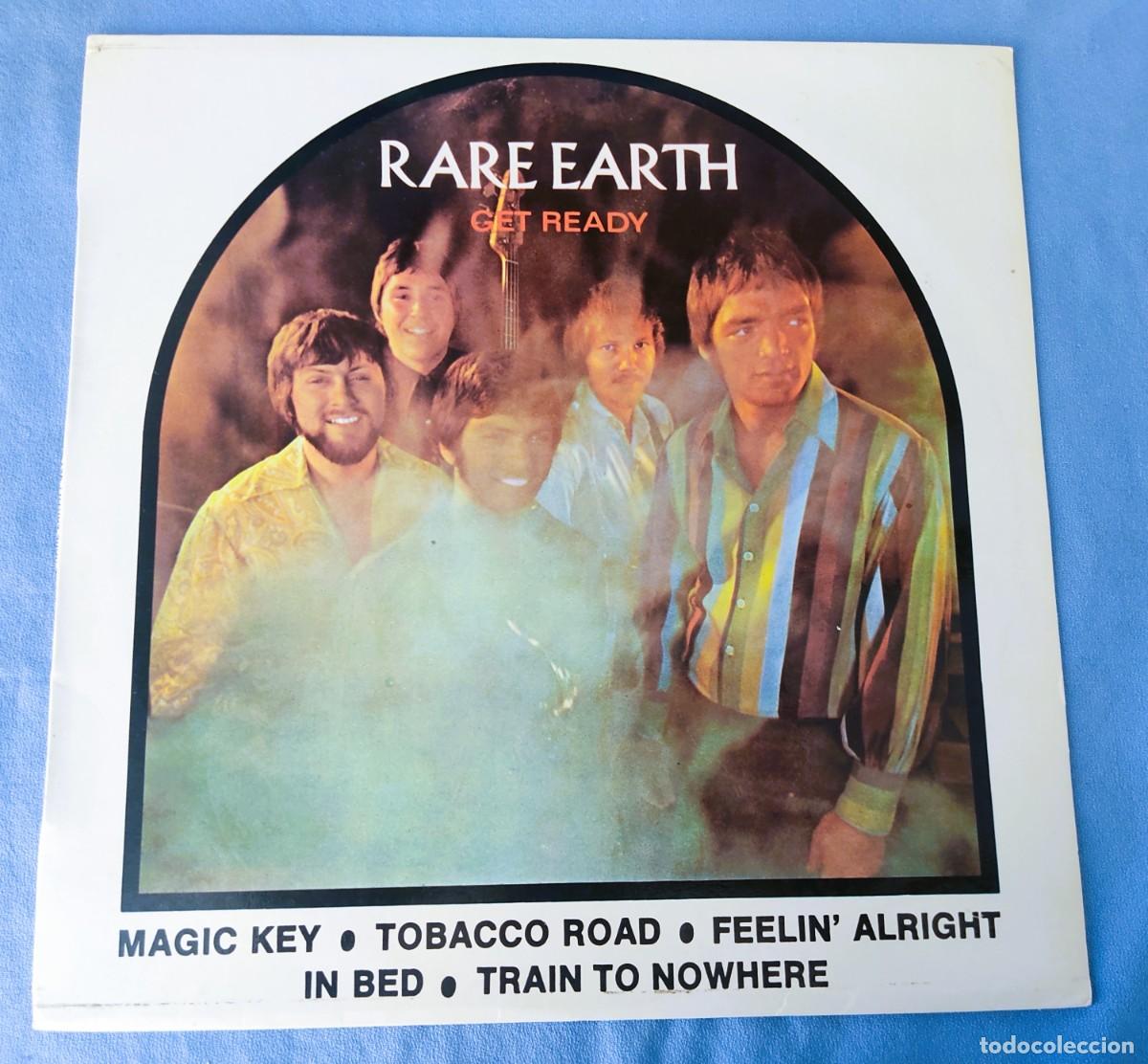 Discos de vinilo: DISCO LP RARE EARTH GET READY