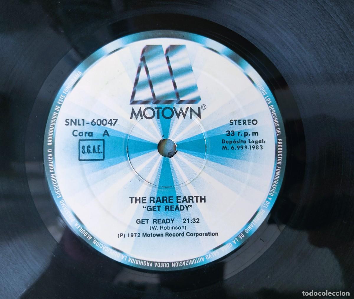 Discos de vinilo: DISCO LP RARE EARTH GET READY - Foto 4