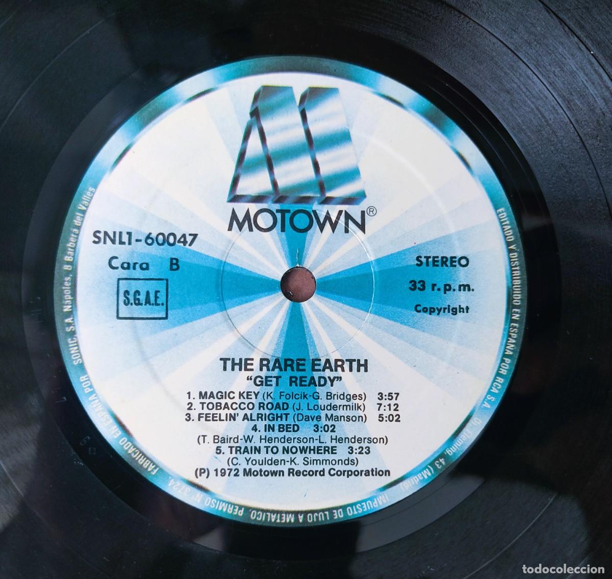 Discos de vinilo: DISCO LP RARE EARTH GET READY - Foto 6
