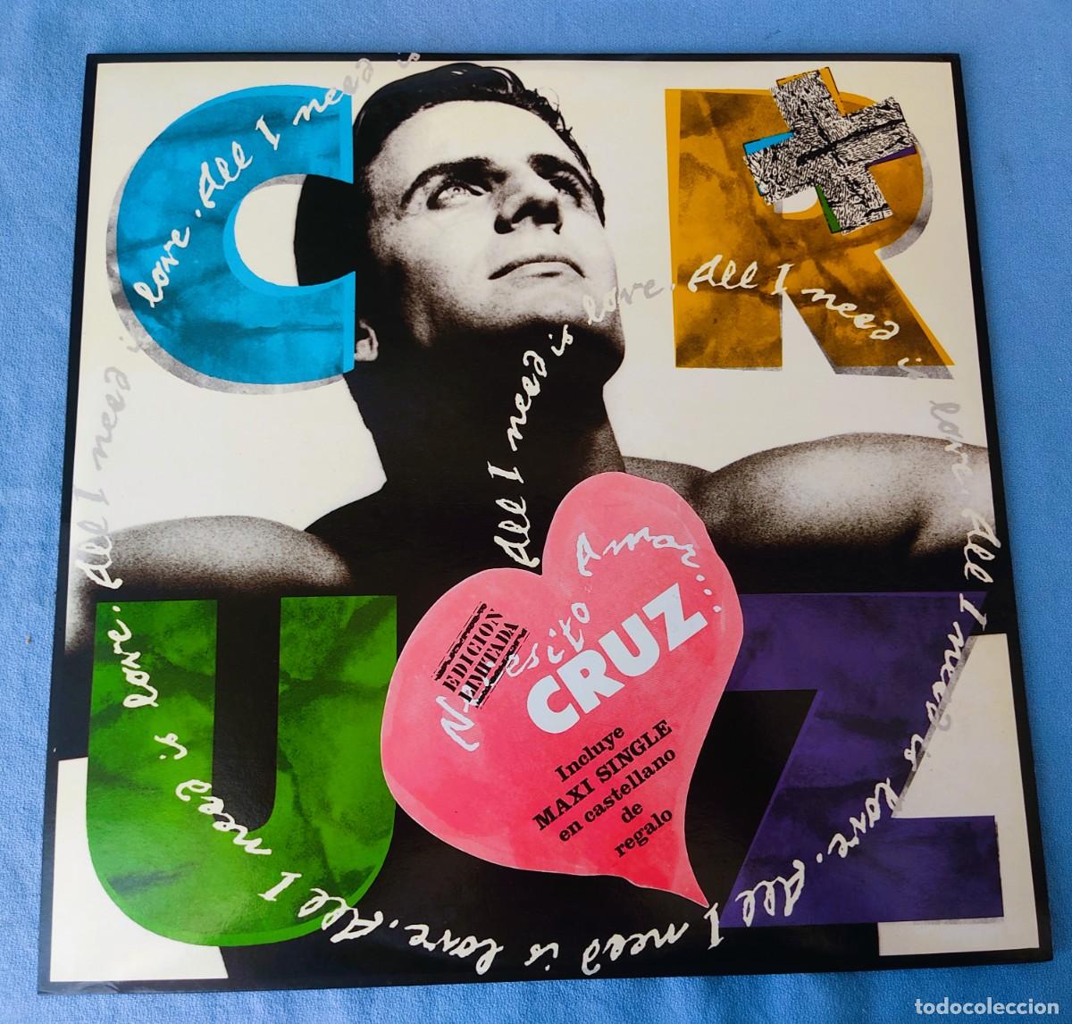 Discos de vinilo: DISCO LP DOBLE CRUZ ALL I NEED IS LOVE