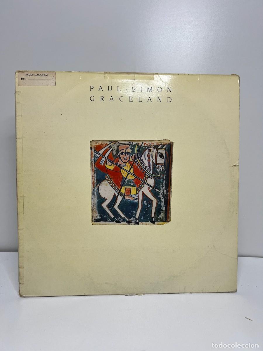 Discos de vinilo: PAUL SIMON (LP) GRACELAND - A&Ntilde;O 1986 - ENCARTE CON LETRAS