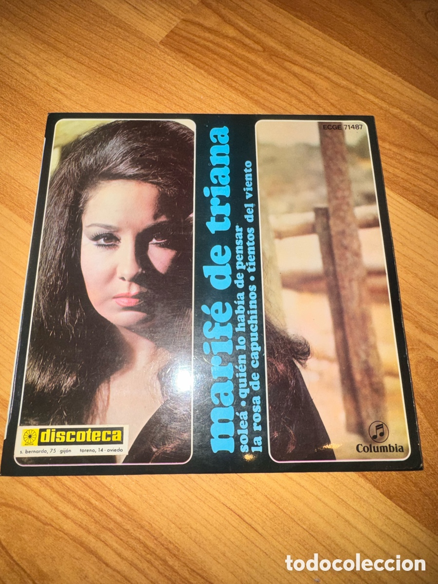 Dischi in vinile: Marife de Triana - Solea +3