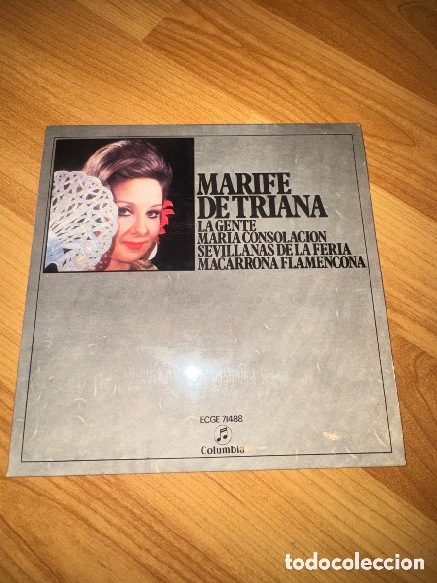 Dischi in vinile: Marife de Triana - La gente +3