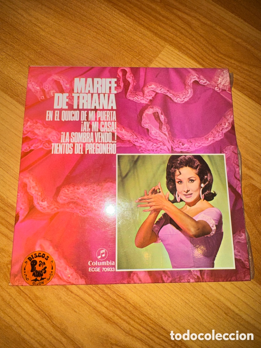 Dischi in vinile: Marife de Triana - En el quicio de mi puerta +3