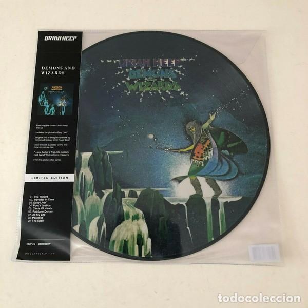 Discos de vinilo: URIAH HEEP demons and wizards