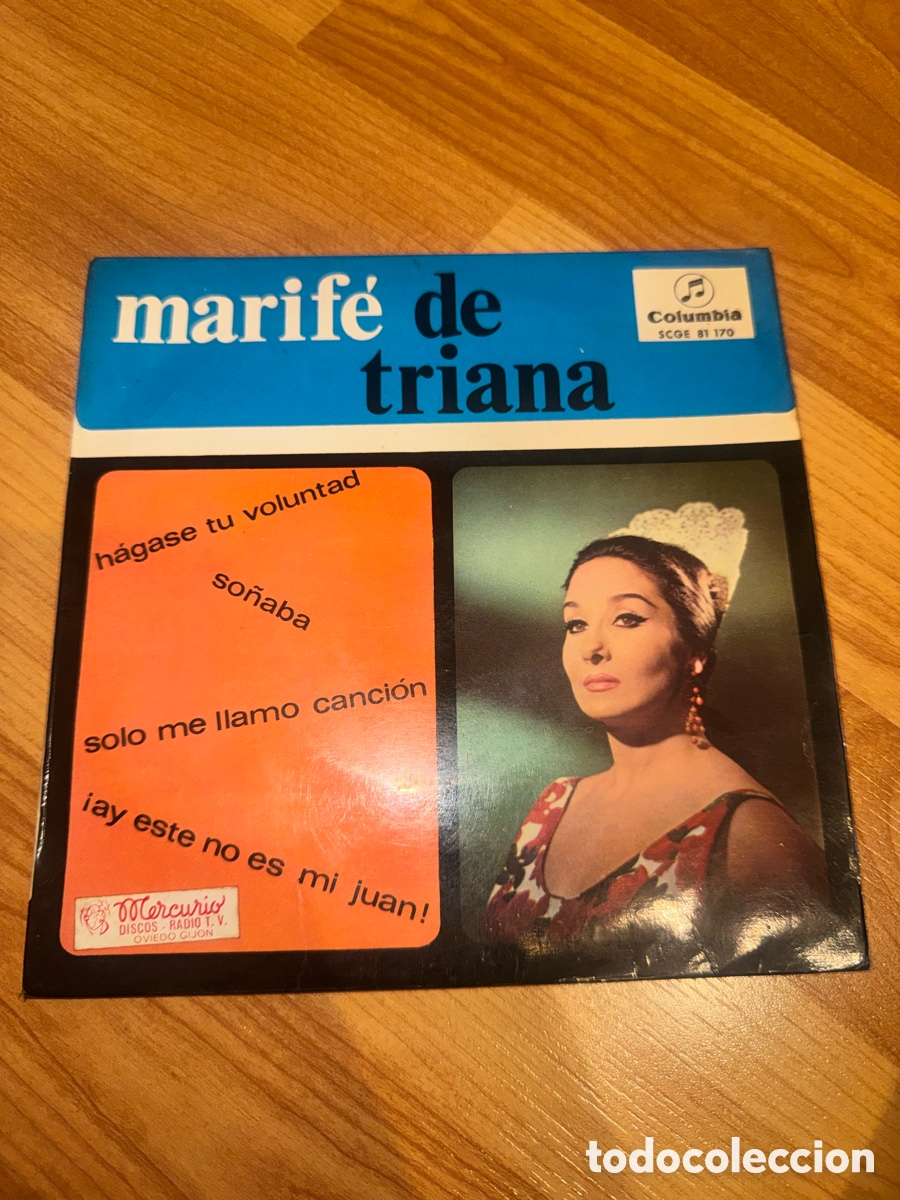 Discos de vinilo: Marife de Triana - H&aacute;gase su voluntad +3