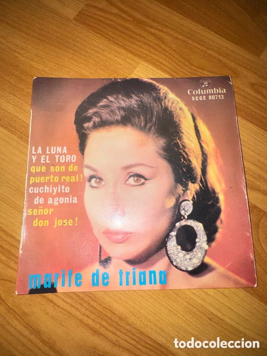 Vinyl records: Marife de Triana - Fernanda la cordobesa +3
