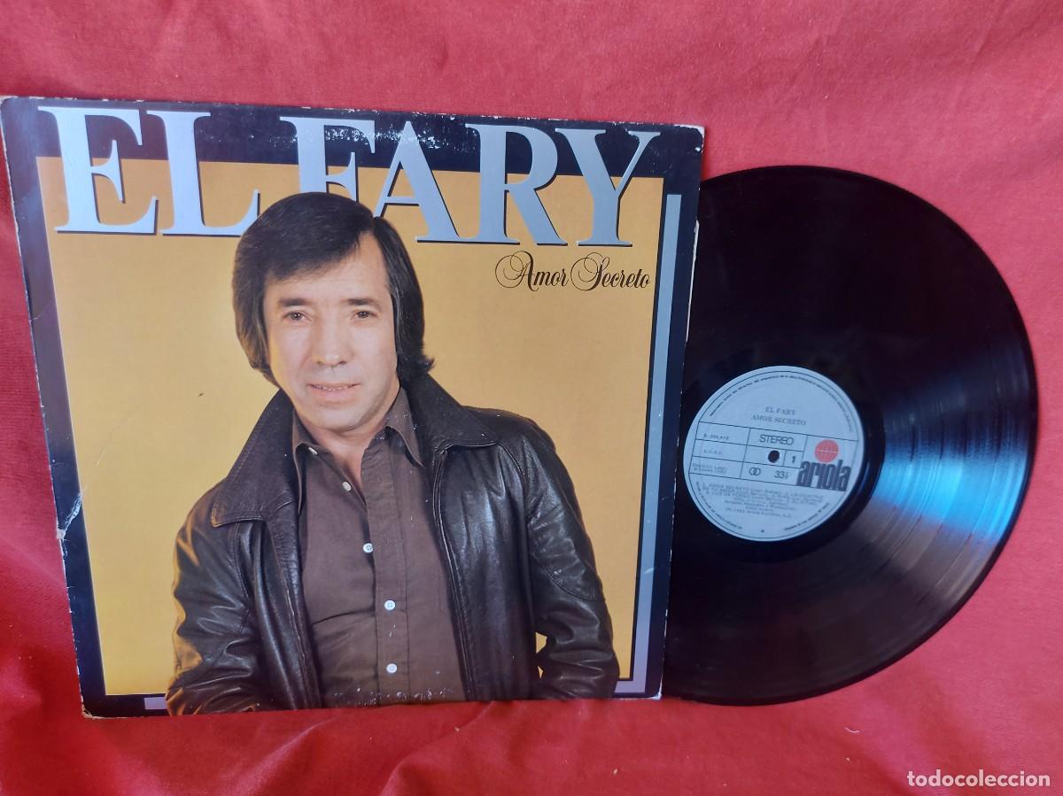 Discos de vinilo: LP EL FARY .AMOR SECRETO 1983 ( PEDIDOS M&Iacute;NIMOS 10 &euro; ) CAJA N.&ordm; 6 - LP