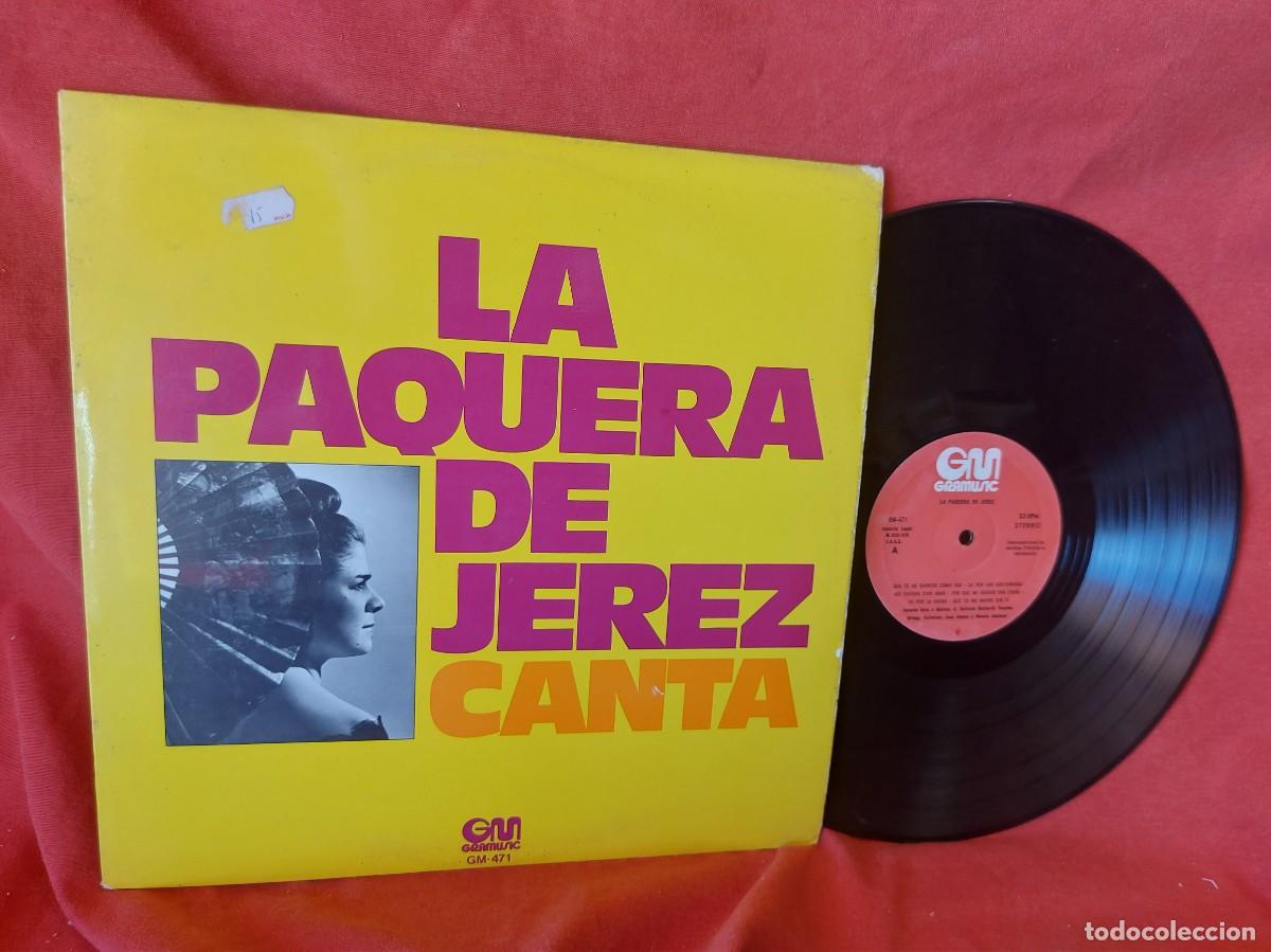 Discos de vinilo: LP, LA PAQUERA DE JEREZ ,CANTA 1976 ( PEDIDOS M&Iacute;NIMOS 10 &euro; ) CAJA N.&ordm; 6 - LP