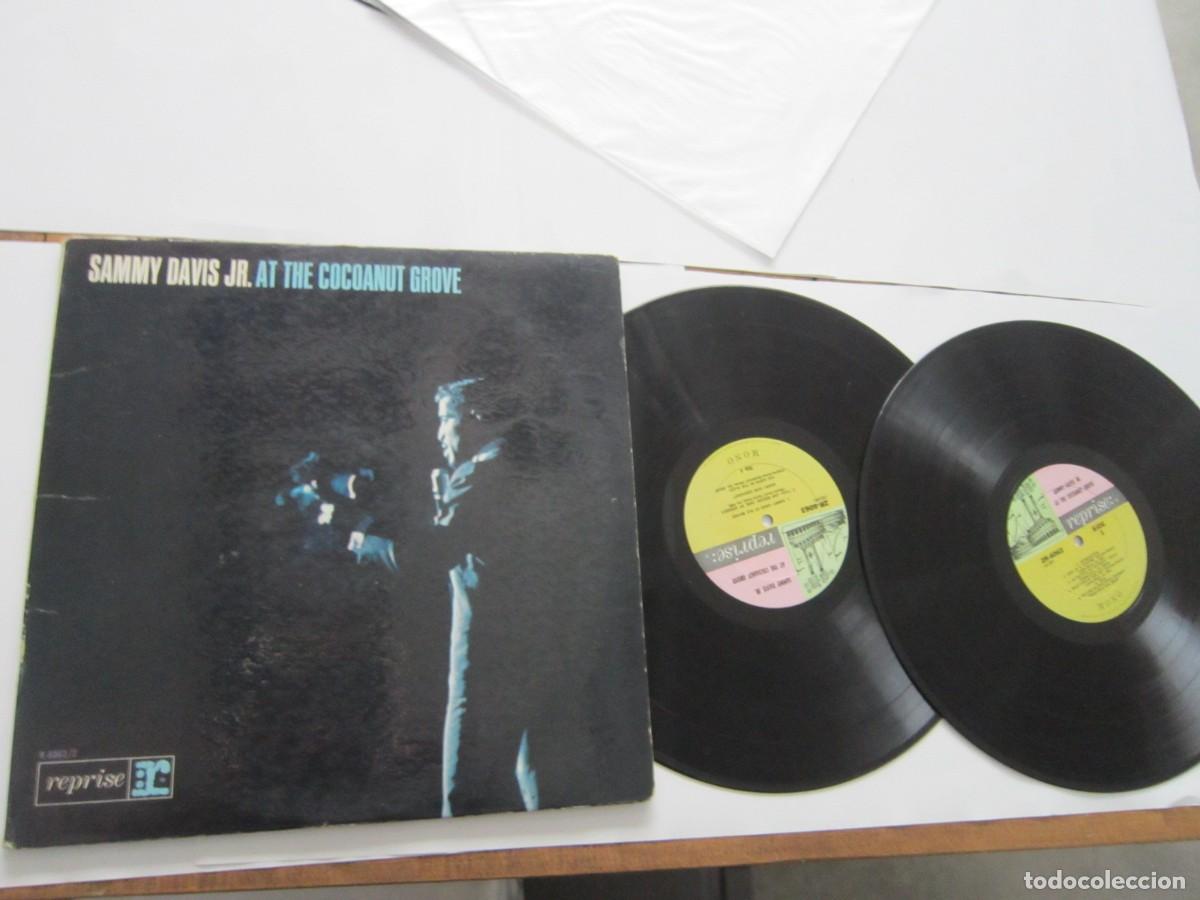Discos de vinilo: SAMMY DAVIS JR. AT THE COCOANUT GROVE. VINILO DOBLE LP. GATEFOLD REPRISE USA MONO 1961 LIVE