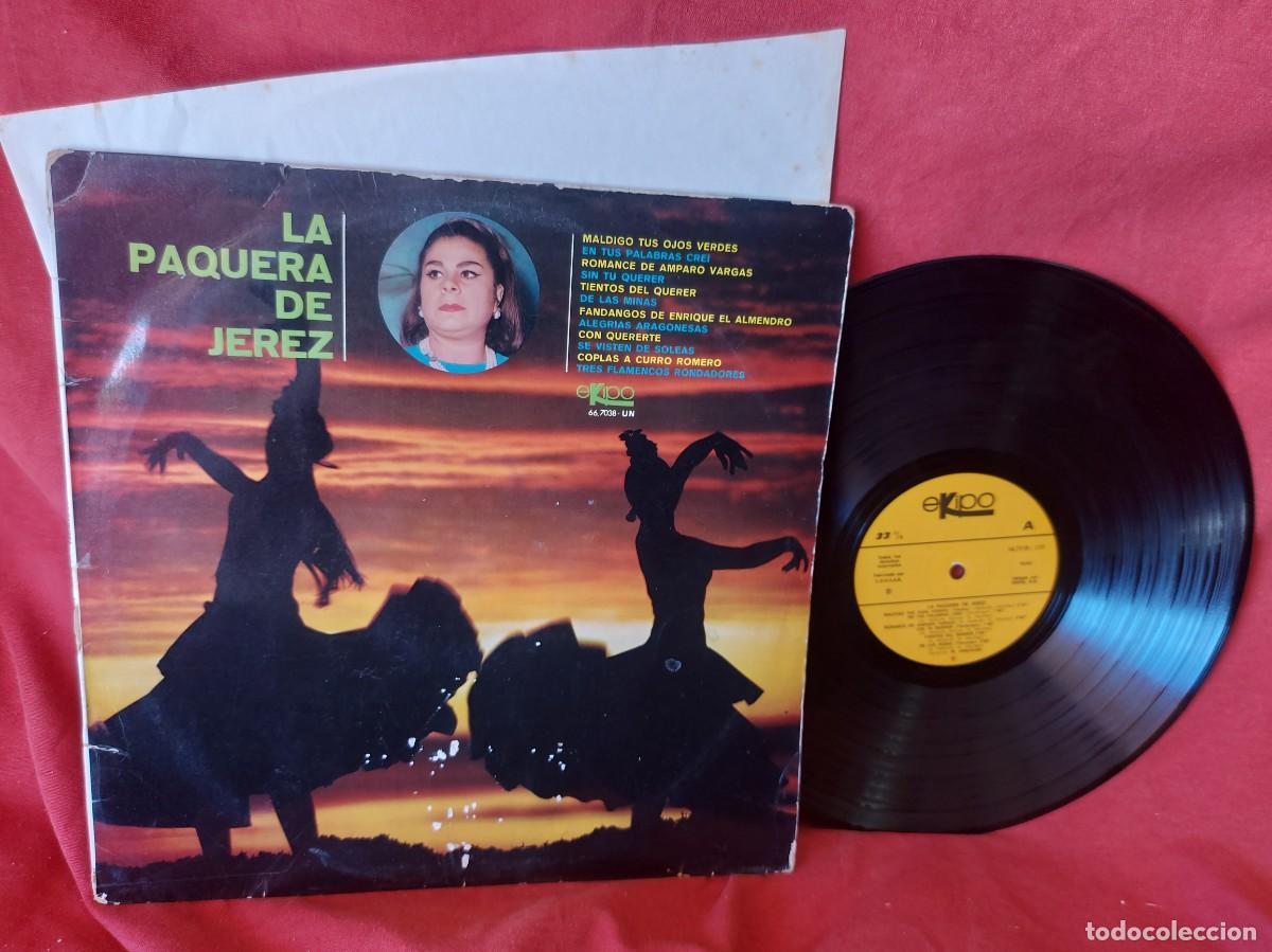 Discos de vinilo: LP, LA PAQUERA DE JEREZ , 1968 ( PEDIDOS M&Iacute;NIMOS 10 &euro; ) CAJA N.&ordm; 6 - LP