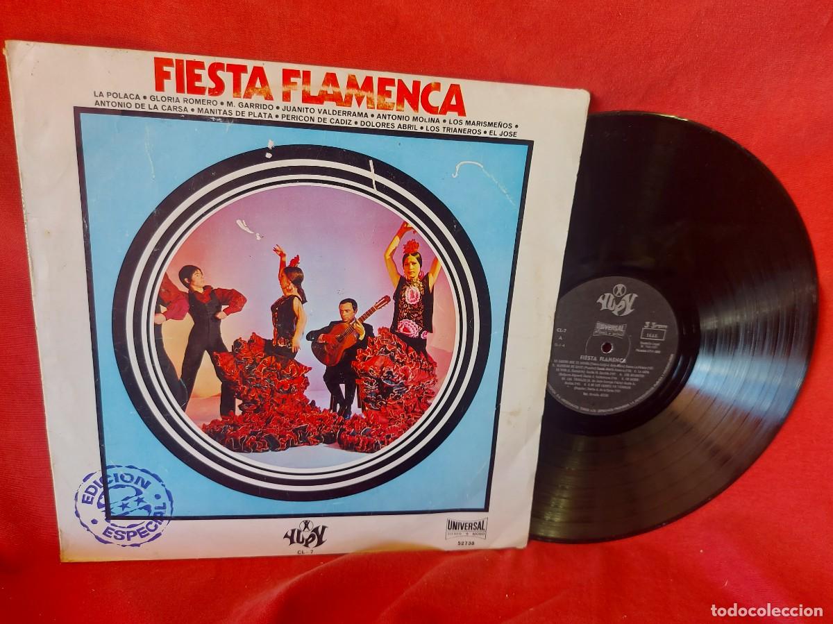 Discos de vinilo: LP FIESTA FLAMENCA 1971 ( PEDIDOS M&Iacute;NIMOS 10 &euro; ) CAJA N.&ordm; 6 - LP
