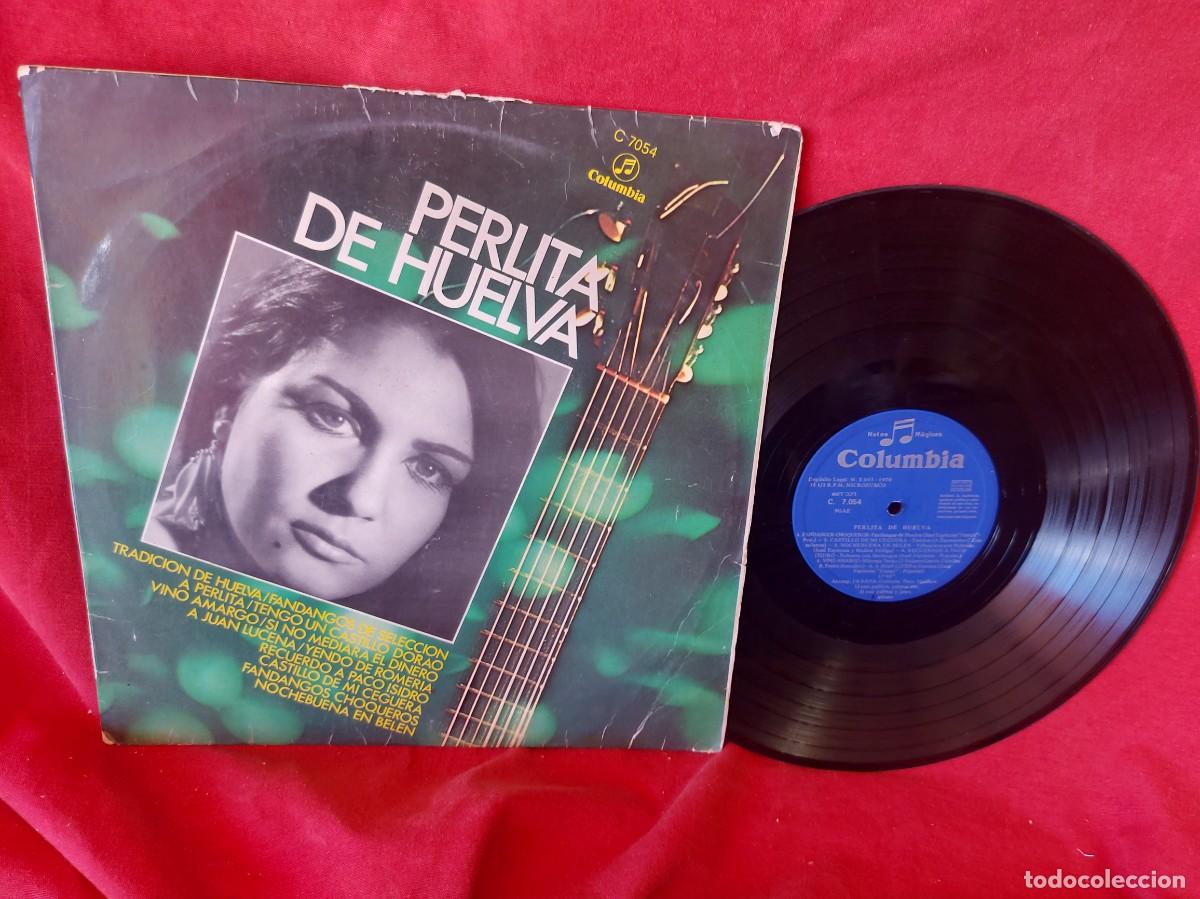 Discos de vinilo: LP PERLITA DE HUELVA 1970 ( PEDIDOS M&Iacute;NIMOS 10 &euro; ) CAJA N.&ordm; 6 - LP