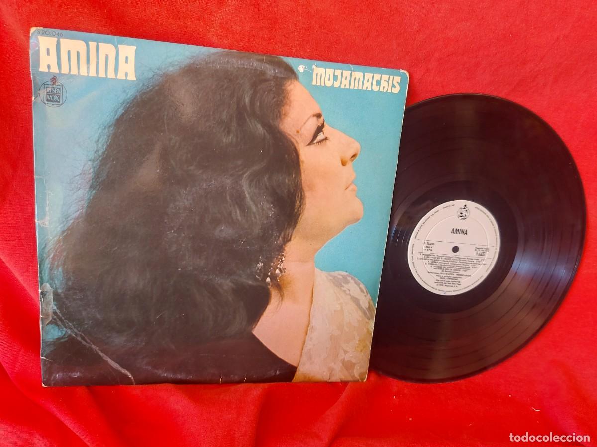 Discos de vinilo: LP AMINA , MOJAMACH&Iacute;S 1978 ( PEDIDOS M&Iacute;NIMOS 10 &euro; ) CAJA N.&ordm; 6 - LP