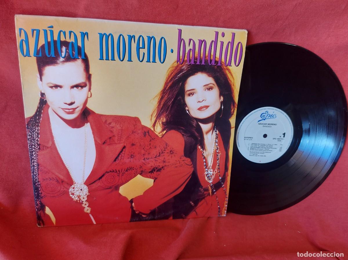 Discos de vinilo: LP AZ&Uacute;CAR MORENO BANDIDO 1990 ( PEDIDOS M&Iacute;NIMOS 10 &euro; ) CAJA N.&ordm; 6 - LP