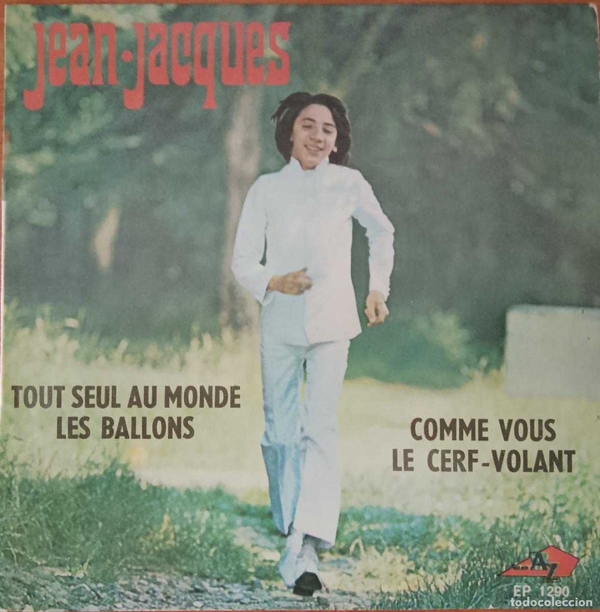 Discos de vinilo: Jean-Jacques. Tout seul au monde. Vinilo EP.