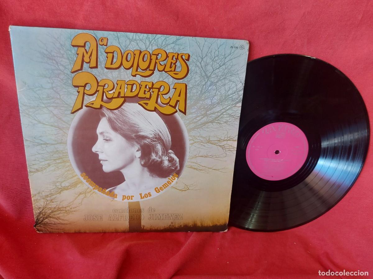Discos de vinilo: LP MARIA DOLORES PRADERA CANCIONES DE JOSE ALFREDO JIMENEZ ( PEDIDOS M&Iacute;NIMOS 10 &euro; ) CAJA N.&ordm; 6 - LP