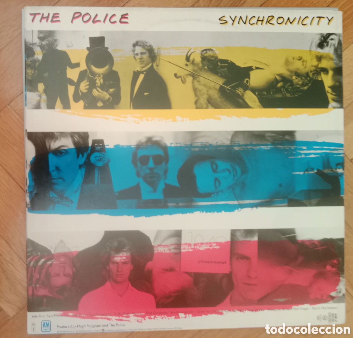 Discos de vinilo: Police - Synchronicity Lp Europa 80a