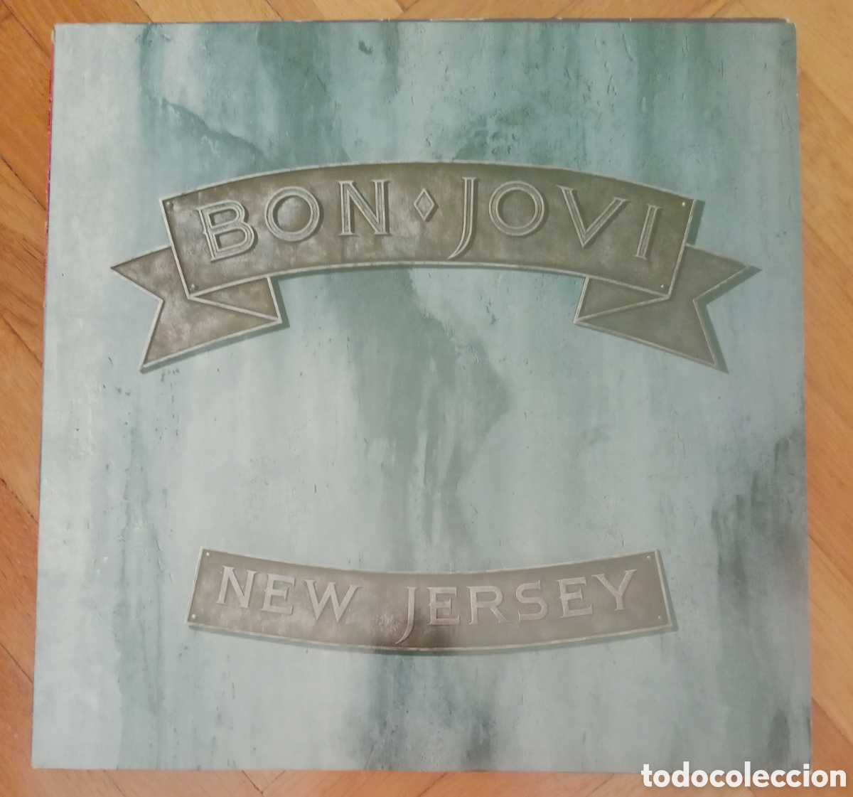 Discos de vinilo: Bon Jovi - New Jersey Lp Europa 80s