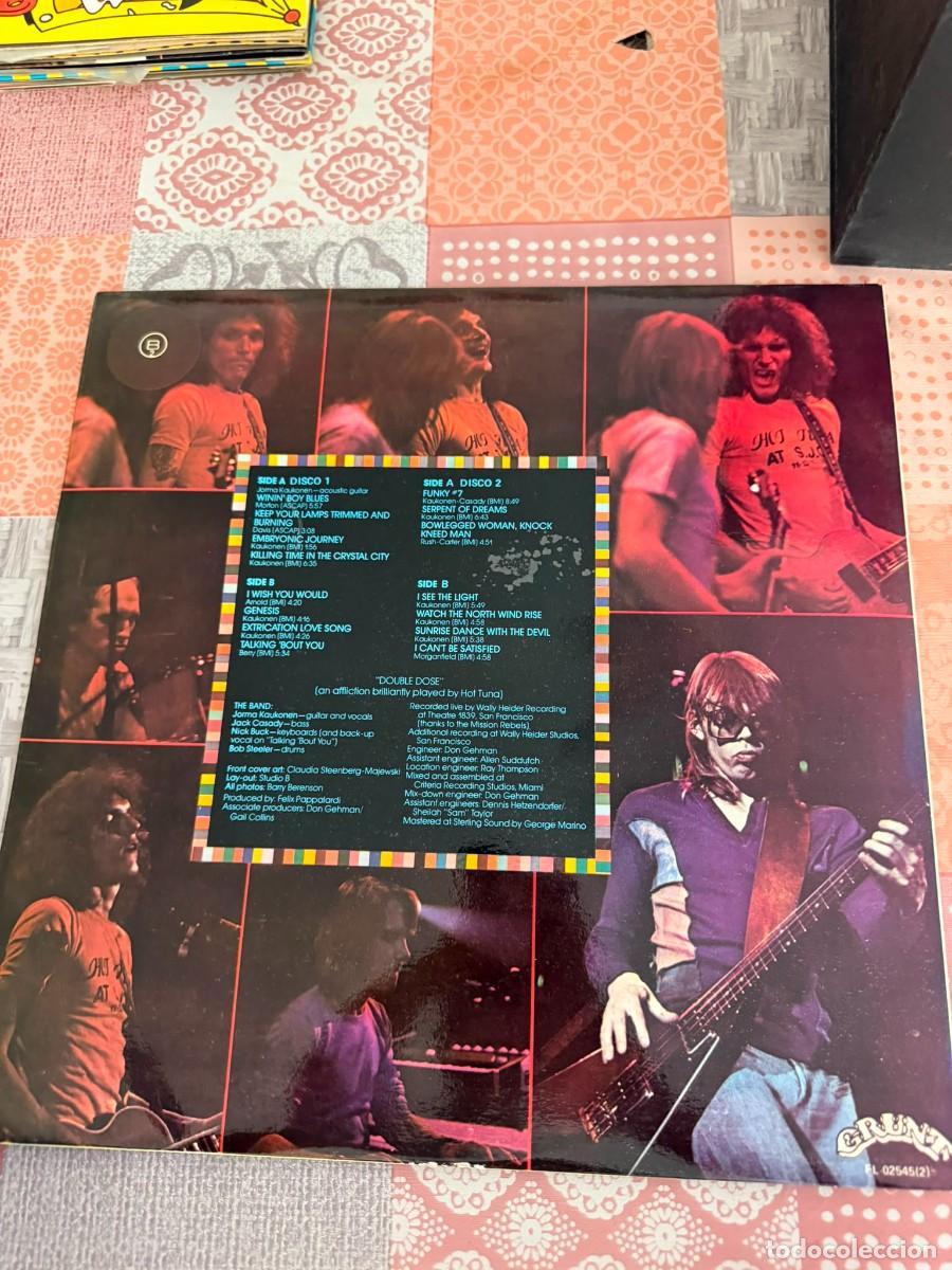 Discos de vinilo: Vinilo LP Hot Tuna - Double Dose / Doble Dosis - Foto 4